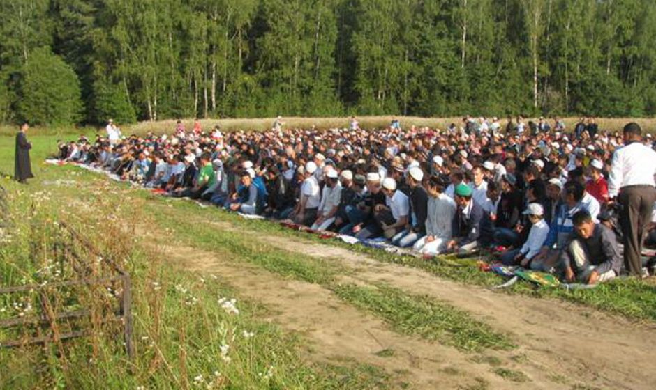 Ураза Байрам 2013 в Малоярославце