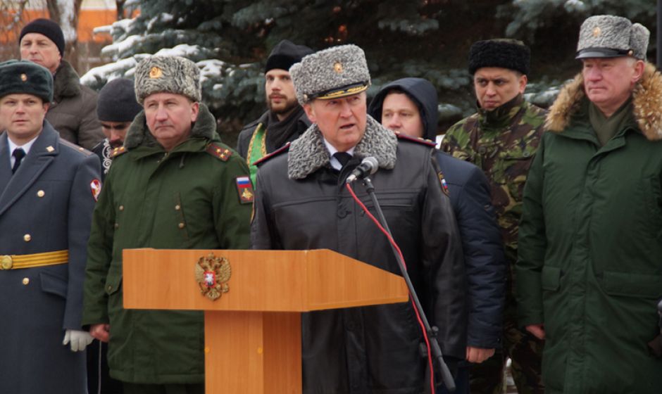 В Калуге новобранцы вч 6681 приняли военную присягу
