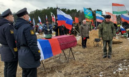В Обнинске простились с участником СВО