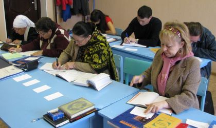 В Малоярославецком медресе прошли выпускные экзамены.