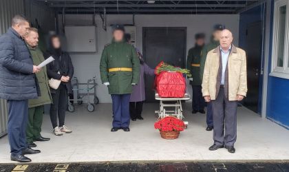 В Малоярославце простились с участником СВО