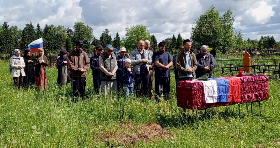 В Малоярославце простились с участником СВО