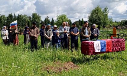 В Малоярославце простились с участником СВО