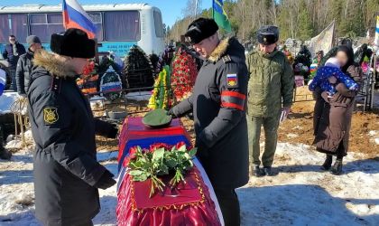 В Обнинске простились с участником СВО