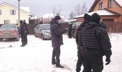 Проверка документов в мечети Малоярославца