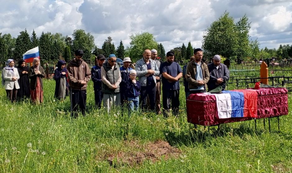 В Малоярославце простились с участником СВО