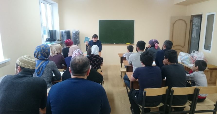 В мактабе Малоярославца прошла лекция по арабскому языку Корана