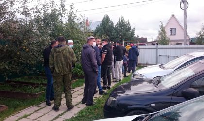 Проверка документов в мечети Малоярославца