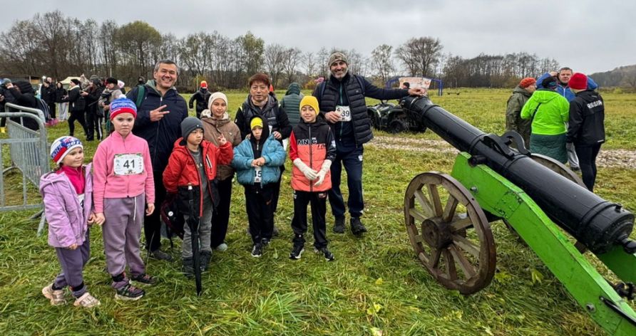 Прихожане из общины Малоярославца приняли участие в Кутузовских гонках