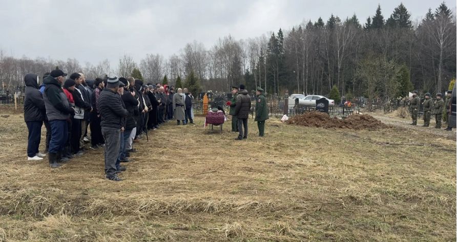 В Малоярославце простились с участником СВО