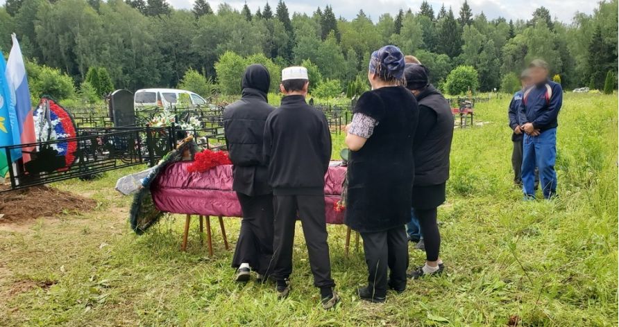 В Малоярославце простились с участником СВО
