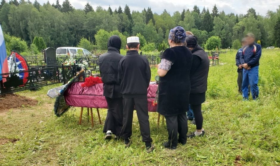 В Малоярославце простились с участником СВО